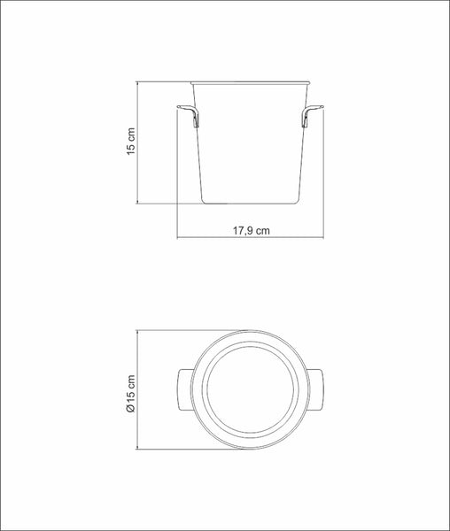 Ice Bucket 14 cm 1.8 L
