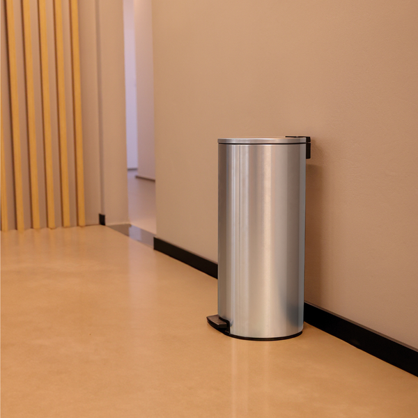 Tramontina 5L/12L/20L/30L Loop Pedal Trash Can Stainless Steel
