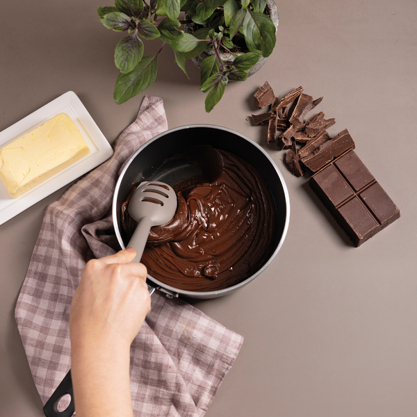 Tramontina Softta Slotted Serving Spoon Gray, Silicone
