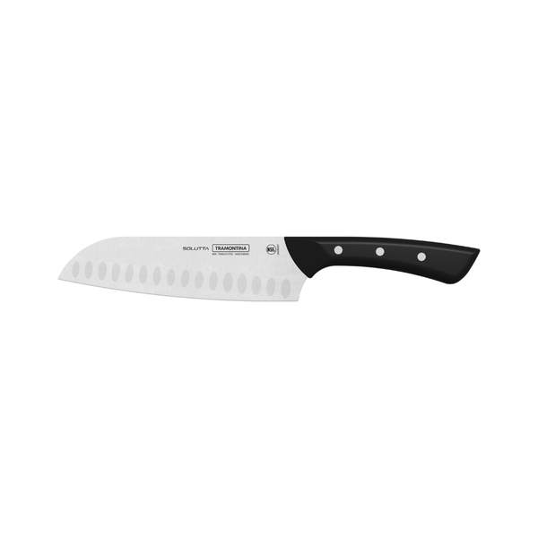 Tramontina Solutta 7" Santoku knife, Stainless steel/Polycarbonate/Fiberglass handle