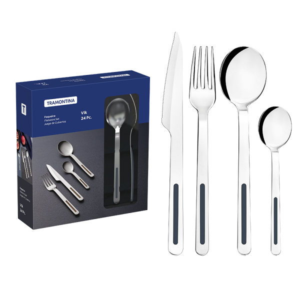 Vik 24pc. Flatware Set