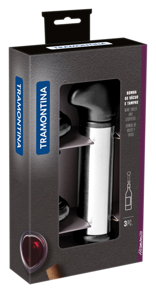 Harmoniza 3pc. Wine Saver and Stopper