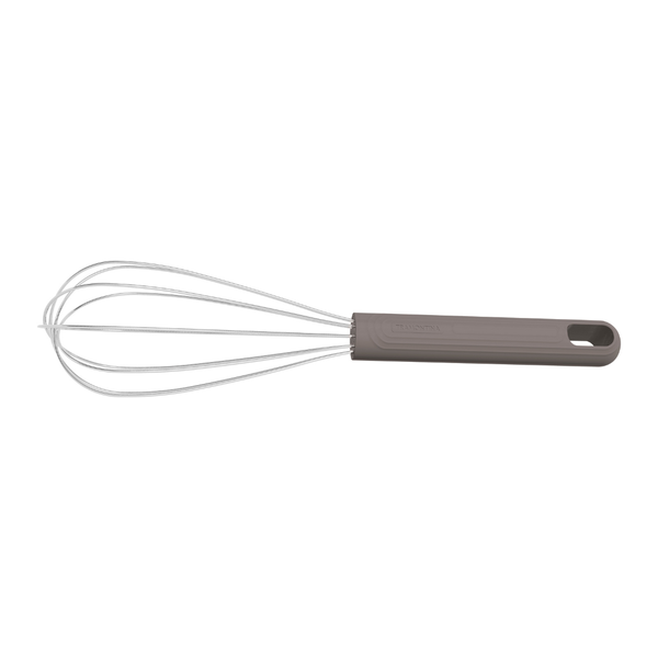 Tramontina Softta Whisk Gray, Stainless Steel/Rubberized handle