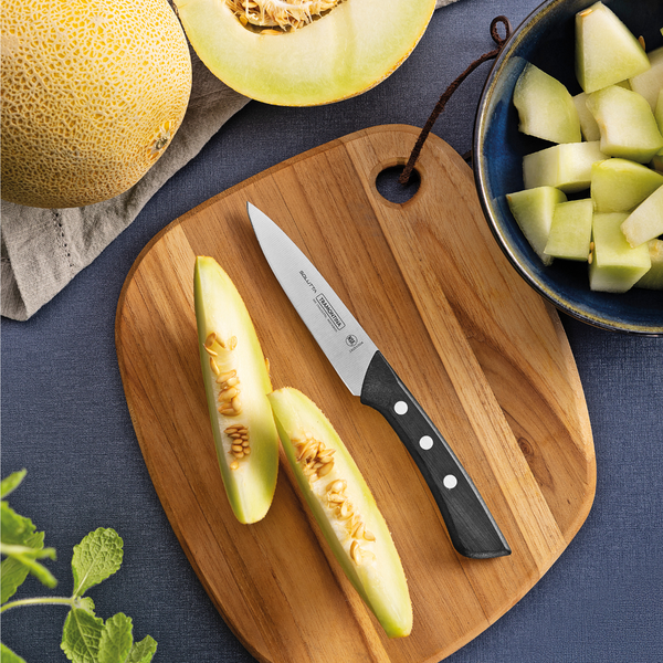 Tramontina Solutta 4" Vegetable and Fruit Knife,Stainless Steel/Polycarbonate/Fiberglass Handle