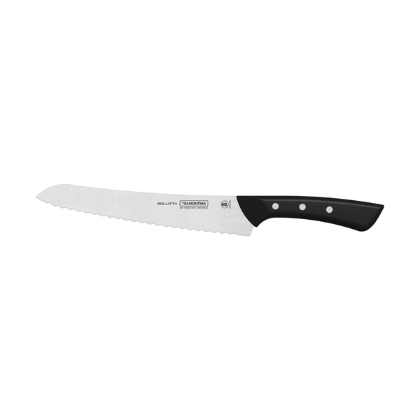 Tramontina Solutta 8" Bread Knife,Stainless Steel/Polycarbonate/Fiberglass Handle