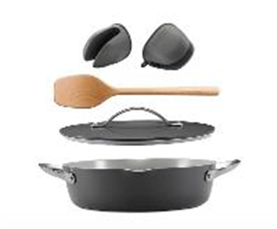 Fiora 5pc. 4.25Qt Multi-Purpose Pan Sets