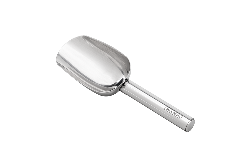 Steel ice outlet scoop