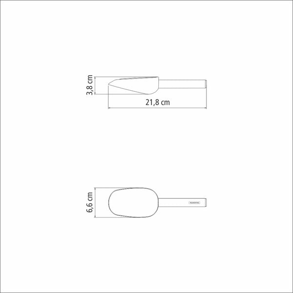 Stainless Steel Ice Scoop 100ml