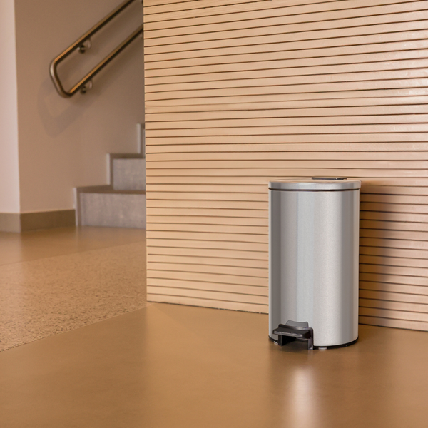 Tramontina 5L/12L/20L/30L Loop Pedal Trash Can Stainless Steel