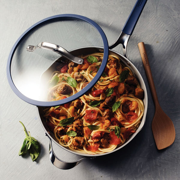 7 pc 5QT All in One Plus Set Aluminum Blue