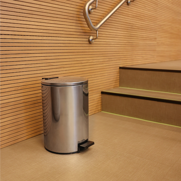 Tramontina 5L/12L/20L/30L Loop Pedal Trash Can Stainless Steel