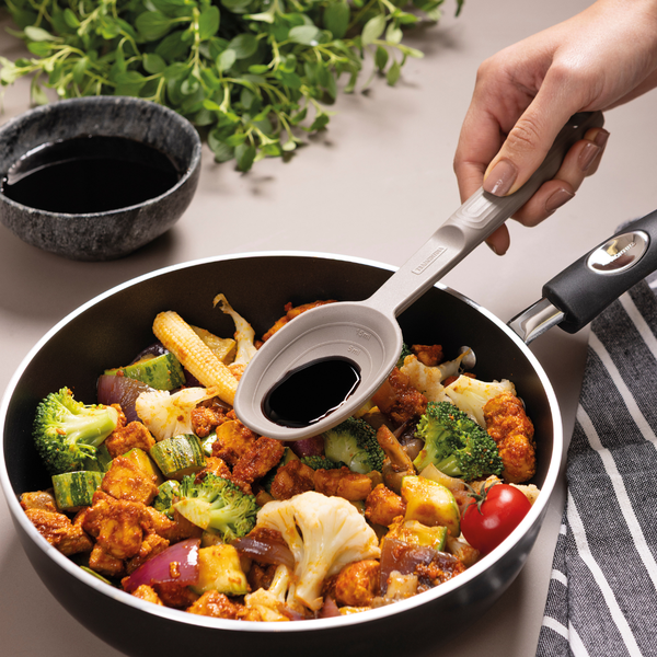Tramontina Softta Serving Spoon in Gray, Silicone