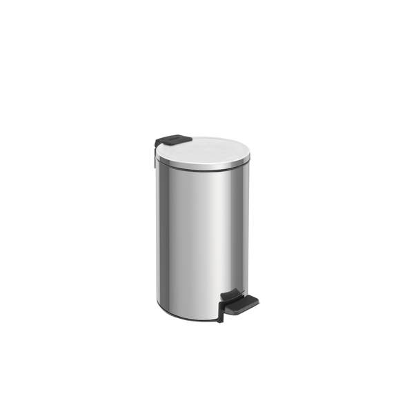 Tramontina 5L/12L/20L/30L Loop Pedal Trash Can Stainless Steel