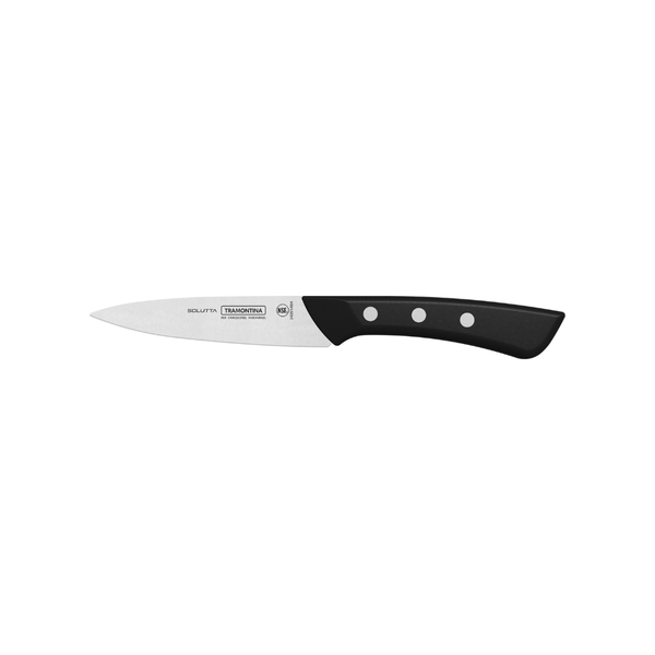 Tramontina Solutta 4" Vegetable and Fruit Knife,Stainless Steel/Polycarbonate/Fiberglass Handle