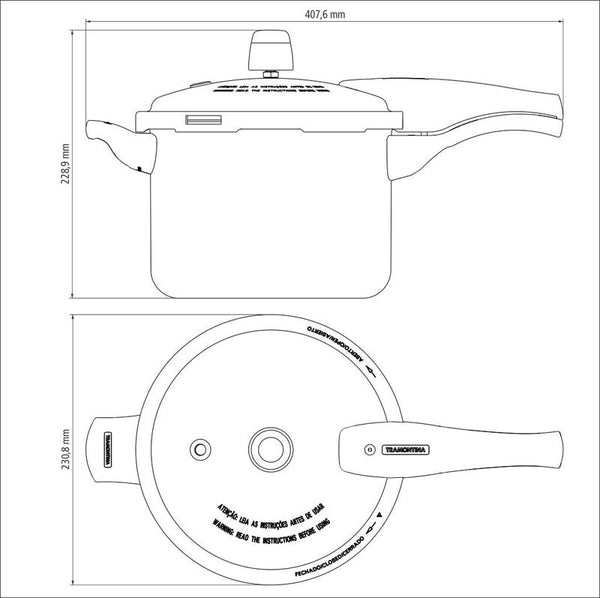 Vancouver Pressure Cooker 4.5L 20cm