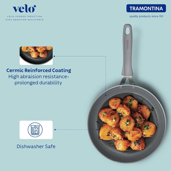Tramontina Velo Cold Forged Aluminum Fry Pan 24cm