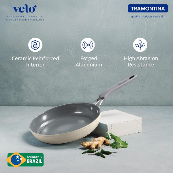 Tramontina Velo Cold Forged Aluminum Fry Pan 24cm