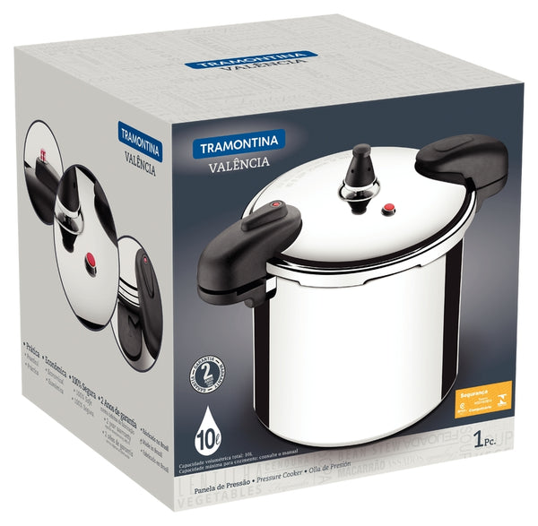 Valencia Pressure Cooker 10L 24cm Polished