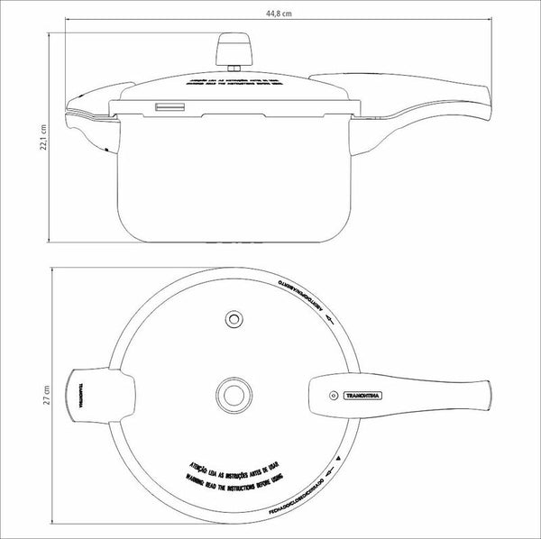 Vancouver Pressure Cooker 6L 24cm