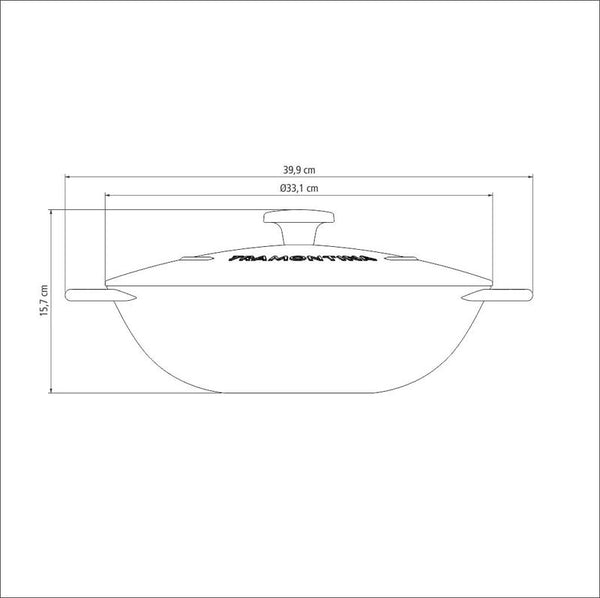 Trento Wok Pot 32cm