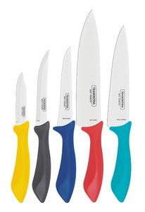 Affilata 5pc. Knife Set Colored