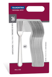 Malibu 36pc. Table Fork Set