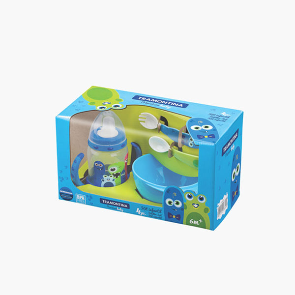 Monster Baby 4pc. Cutlery Set