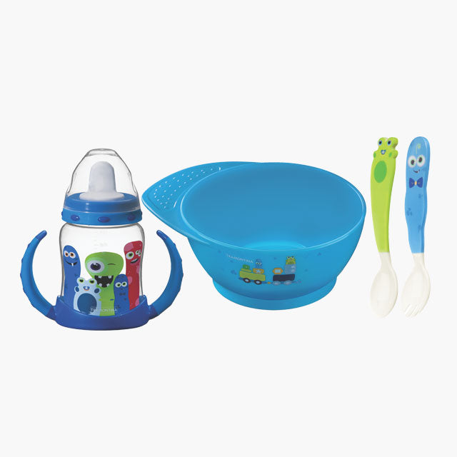 Monster Baby 4pc. Cutlery Set