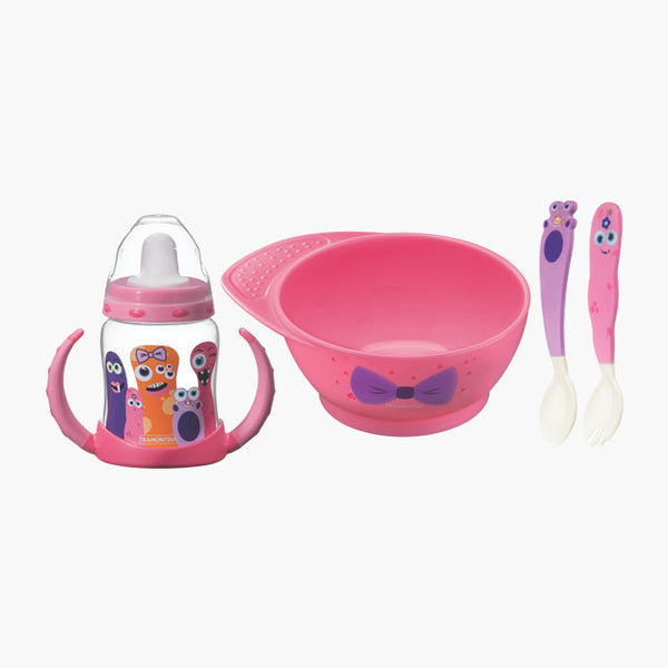 Monster Baby 4pc. Cutlery Set