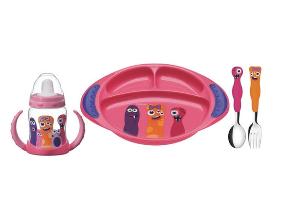 Monster Kids 4pc. Cutelry Set