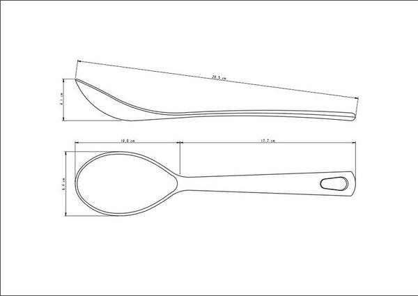 Utilita Nylon Basting Spoon