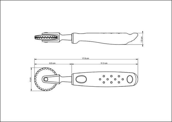 Utilita Pastry Wheel