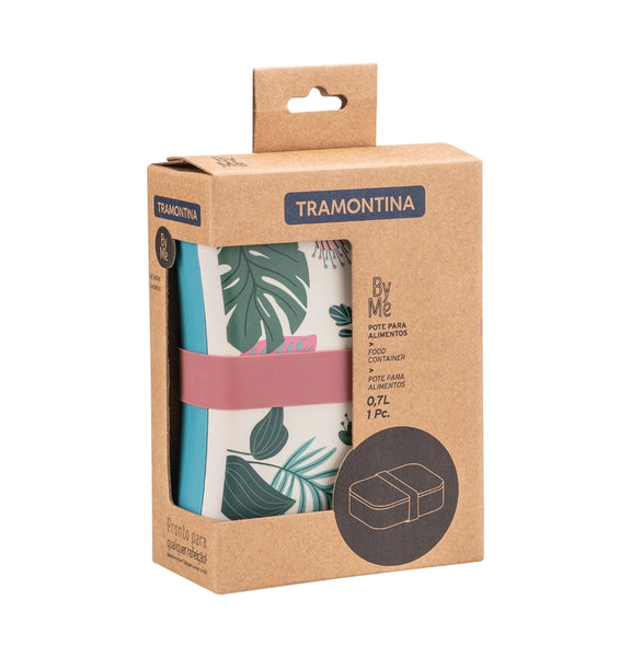 Food Storage Container with Plastic Lid 0.70L