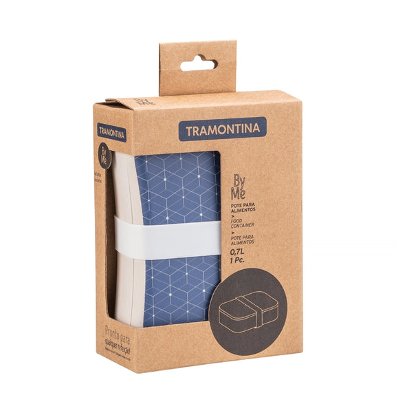 Food Storage Container with Plastic Lid 0.70L