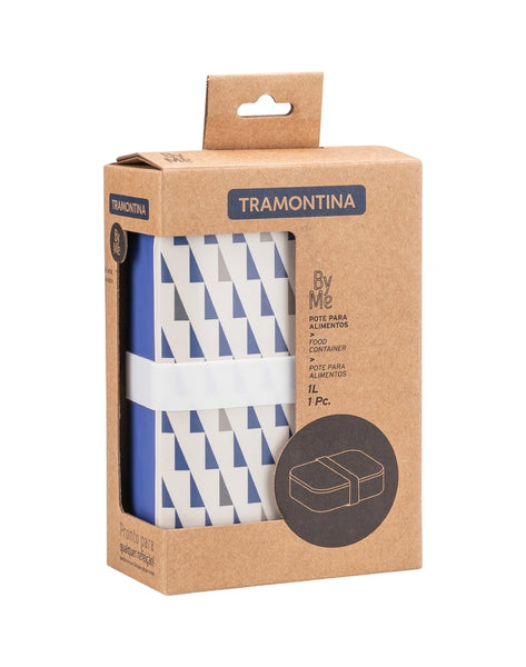 Food Storage Container with Plastic Lid 0.40L