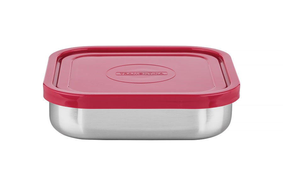 Food Storage Container with Plastic Lid 0.80L