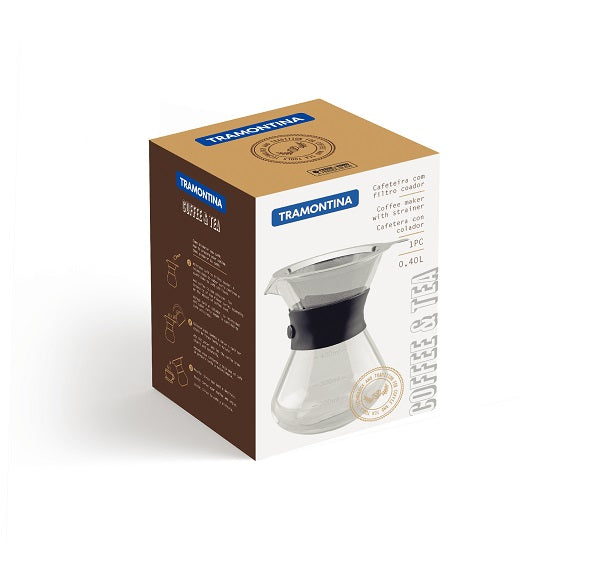 Coffee Maker with Strainer 0.40L