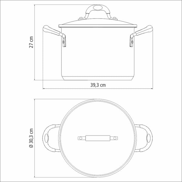 Solar Silicone Stock Pot