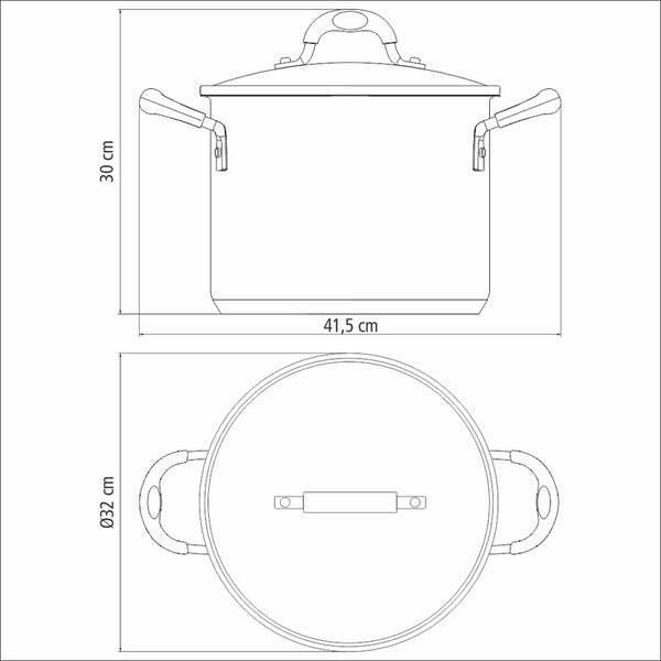 Solar Silicone Stock Pot