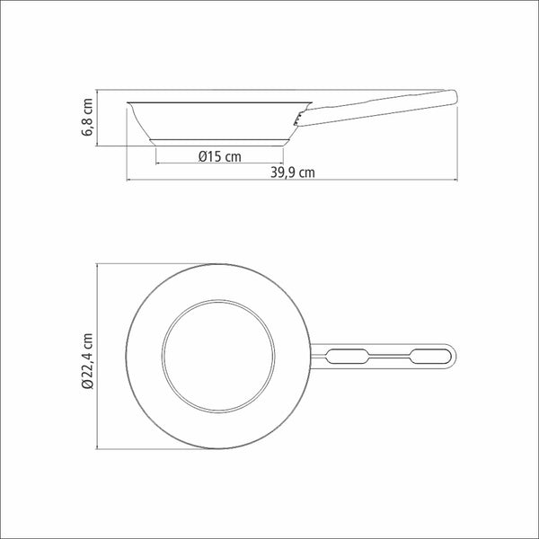 Allegra Frying Pan 20cm 1.3L