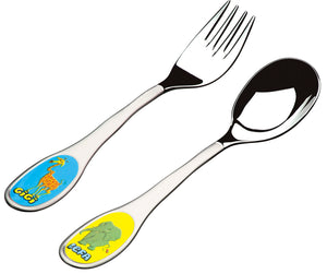 Zoo 2pc. Children Tableware Set (Spoon and Fork)