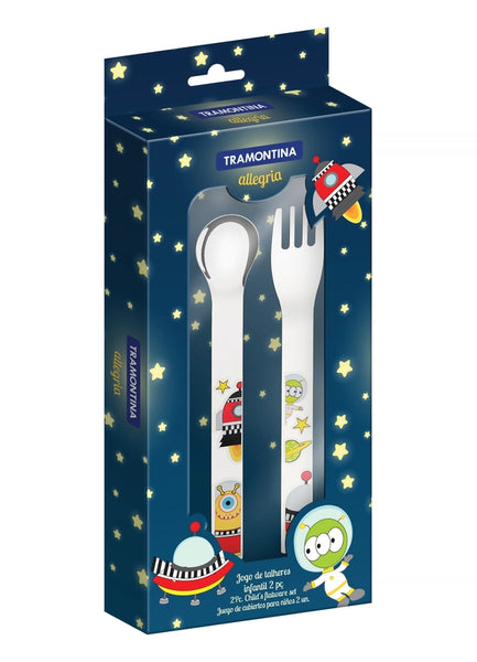 Allegria 2pc. Cutlery Set Space