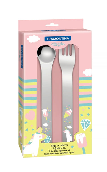 Allegria 2pc. Cutlery Set Unicorn