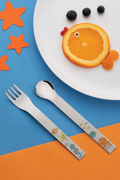 Allegria 2pc. Cutlery Set Sea Creatures