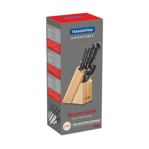 Ultracorte 6pc. Cutlery Set Wooden