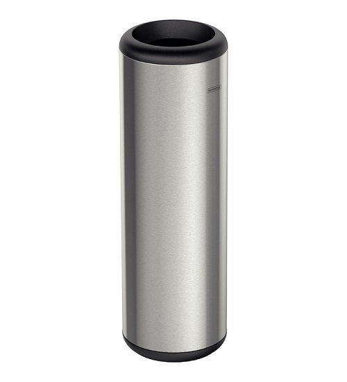 Capsule S/S Trash Bin w/o Lid Black