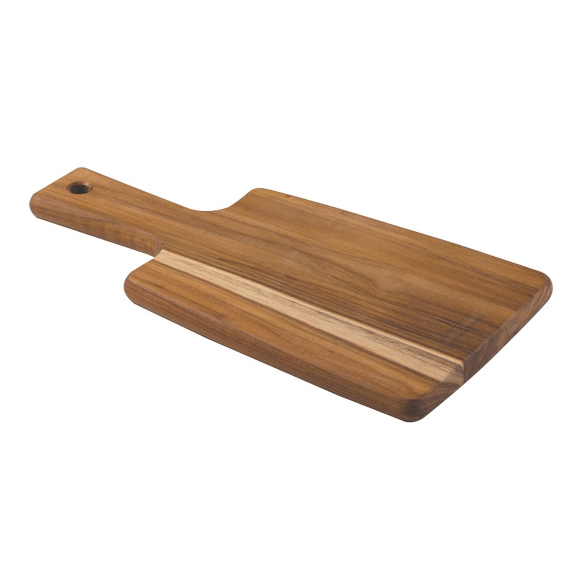 Cutting Board Teakwood w/ Handle 11.8" X 5.9" X 0.7"
