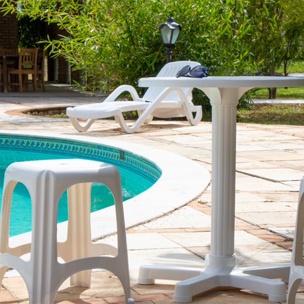 Niteroi Stool White