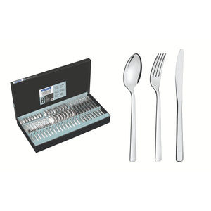 Oslo 48pc. Flatware Set (Black Box)