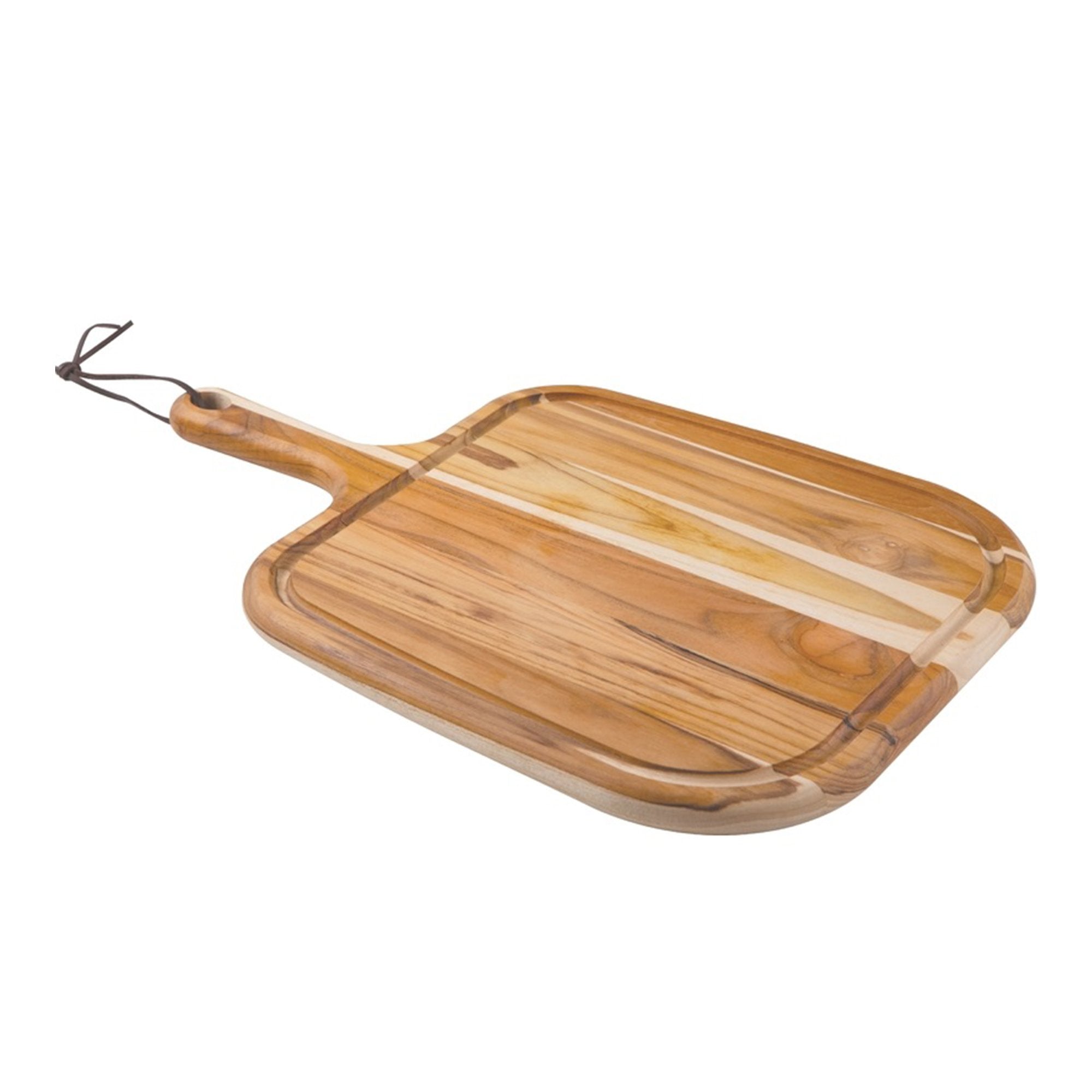 Steak Serving Board Teakwood 15.7" x 10.6 x 0.7"